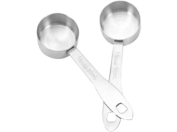 Colher Medidora de Café Nova LINE inox 30ml duas para expresso S/MARCA