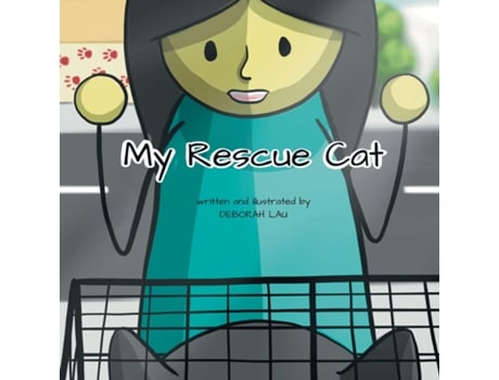 Livro My Rescue Cat A Rhyming Story Book de Deborah Lau (Inglês)