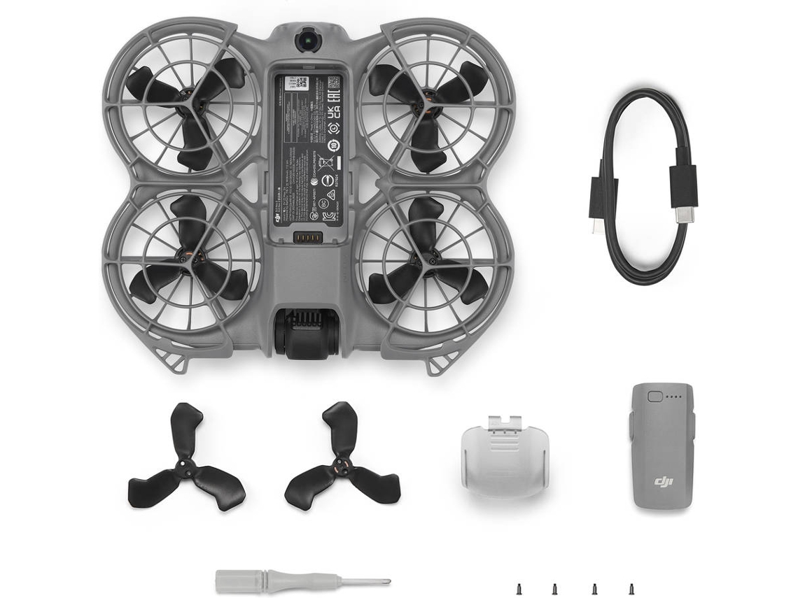 Drone DJI Neo 2 (4K - Autonomia: Até 19 min - Cinzento)