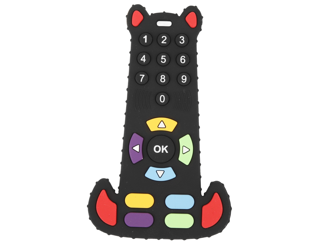 Ats brinquedo de Mordiscar de Silicone Macio com Controle Remoto para Bebês com Modelo de Urso para Meninos e Meninas
