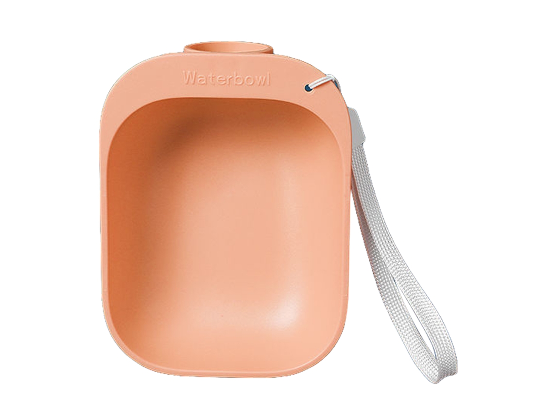Tigela Portátil Para Água E Alimentos, Para Carro, Viagens E Uso Externo, Com Estrutura Estável E Limpeza Simples