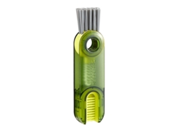 Escova De Limpeza 3 Em 1 Para Tampas Canecas, Conjunto Com 2 Escovas De Limpeza Multifuncionais E Portáteis Para Garrafas
