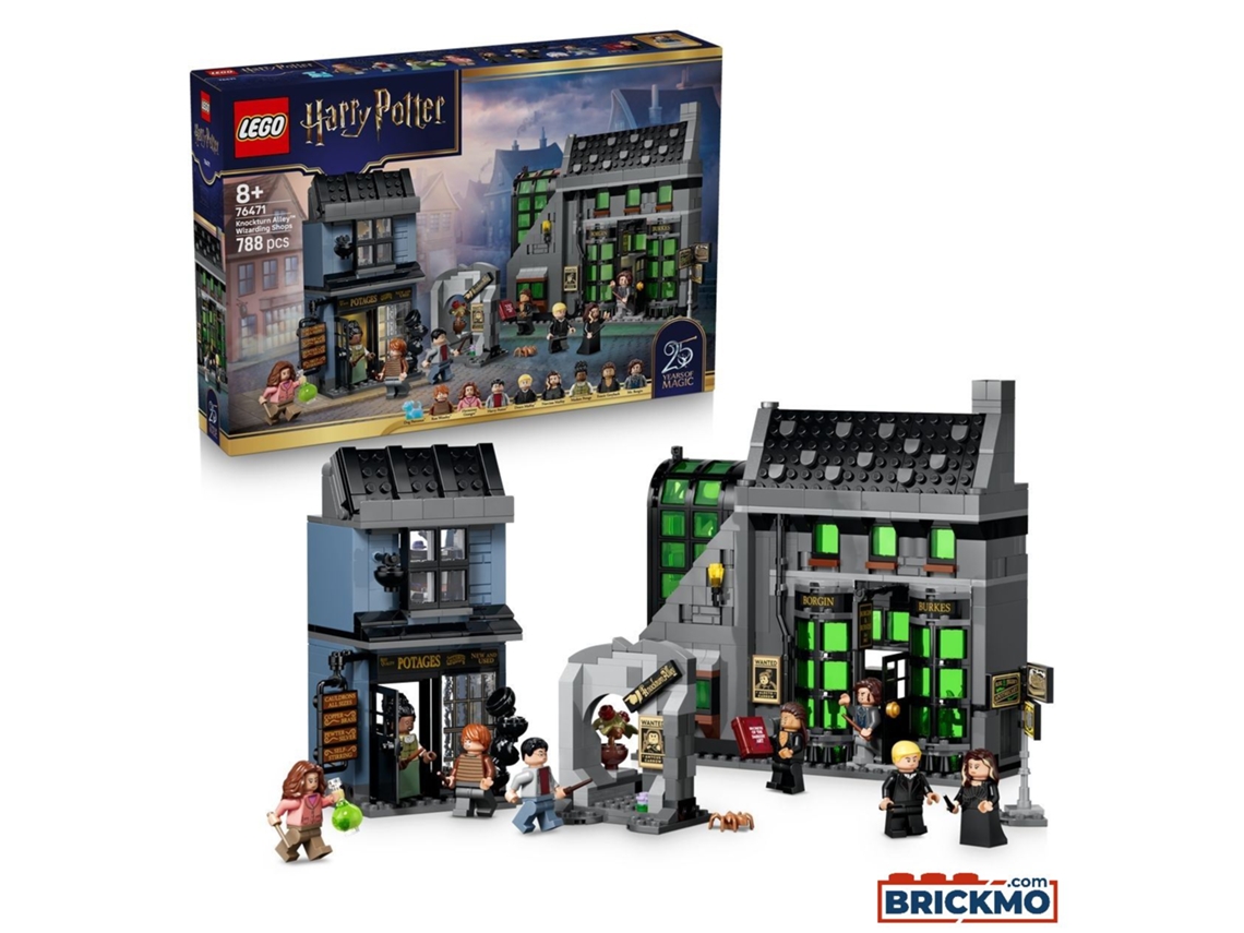 Lego Harry Potter 76471 Lojas De Feitiçaria Da Rua Bativolta 76471