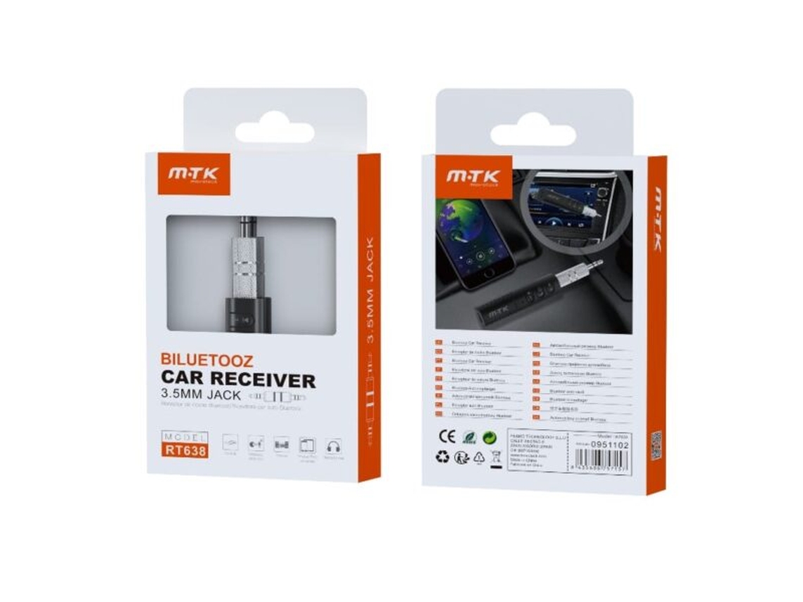 Receptor MTK Auto Bluetooth para Telemóvel