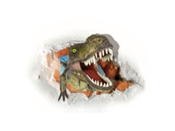 NEVEANCE Transforme Seu Espaço Com Nosso Adesivo De Parede De Dinossauro 3d Explosivo, Pvc Com Proteção Ambiental, À Prova Dágua, Presente Perfeito Para Crian