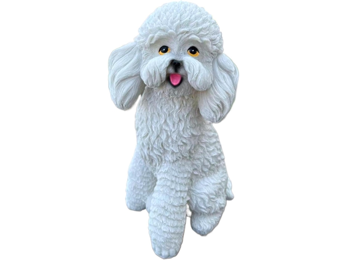Estátuas de Cachorros para Jardim, Figuras Colecionáveis para Uso Externo, Esculturass Às Intempéries para Casa, Pátio, CHABERLU