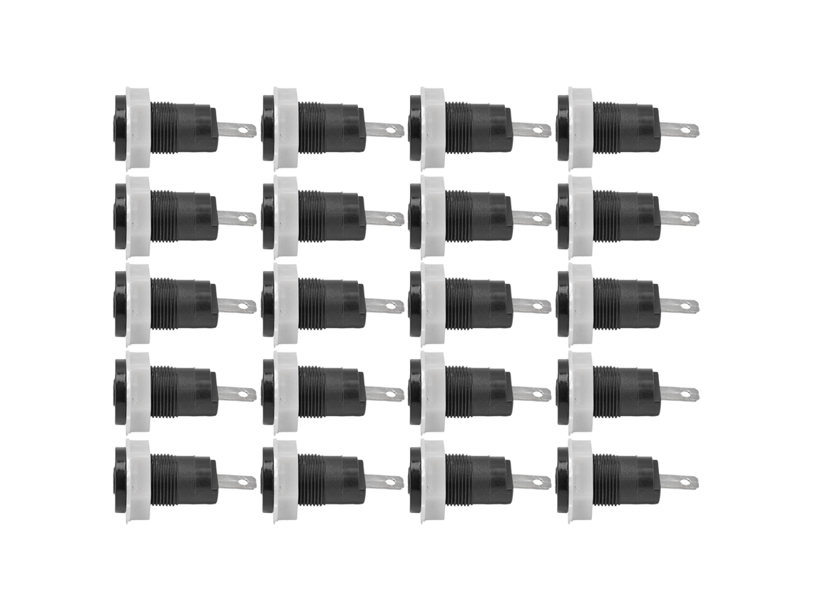 Laxiscreed Adaptador De Terminal De Banana Para Soldagem E Aterramento Seguro