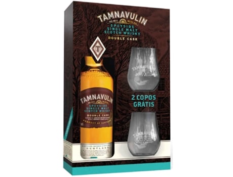 Whisky Tamnavulin Doub Cask Edition Com 2 Copos