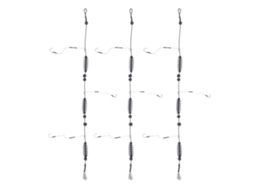Conjunto de Isca Artificial com Anzol e Gaiola 15g
