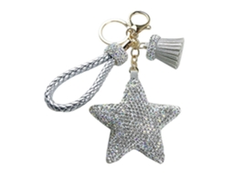Chaveiro De Estrela De Pentagrama De Cristal Pu, Presente, Chaveiro, Pingente Aquaforge