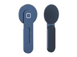 Suporte Magnético Para Laptop Compatível Com Iphone 12 E 13, Com Forte Força Magnética, Feito Em Liga De Alumínio, Para Fixação Lateral Do Celular (az