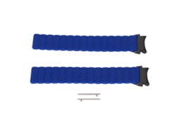 Rebe-2pcs Pulseira De Relógio De Silicone Magnética Para Samsung Azul