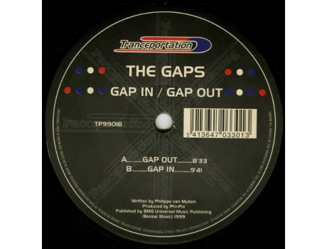 Vinil Gap In / Gap Out Tranceportation