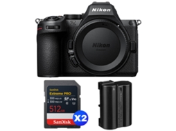 Z5 Ii + 2 Sandisk 512gb Extreme Pro Uhs ii Sdxc + Nikon En el15c + Ebook “20 Dicas para Fotos Que Impressionam” NIKON