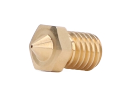 5pcs Bico Extrusor V6 Cht Alta Vazão para Impressora 3d Metal Cobre 0.8mm Filamento Pla 1.75mm Acessório