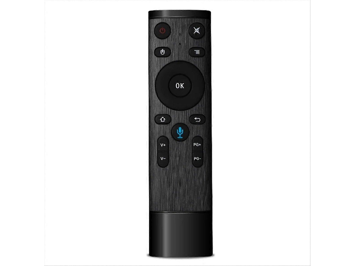Controle Remoto Q5 Air Mouse 2.4g Sem Fio Com Controle De Voz Para Smart Tv, Android Box E Projetor, Controle De Longo Alcance Com 16 Teclas