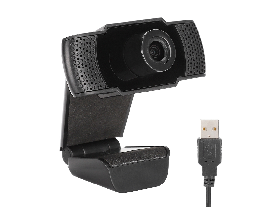 Câmera Web Usb 1080p Para Pc Com Microfone Integrado E Sem Driver