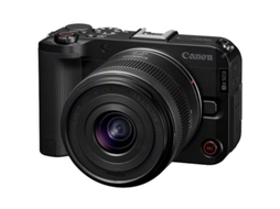Máquina Fotográfica Mirrorless CANON EOS R50V + Objetiva RF-S 14-30mm F4-6.3 IS STM PZ (Encaixe: Canon RF - APS-C)