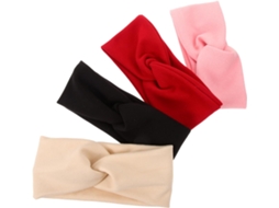Conjunto De 4 Faixas De Cabelo Para Esportes, Ioga E Atividades Ao Ar Livre - Acessórios De Cabelo Confortáveis