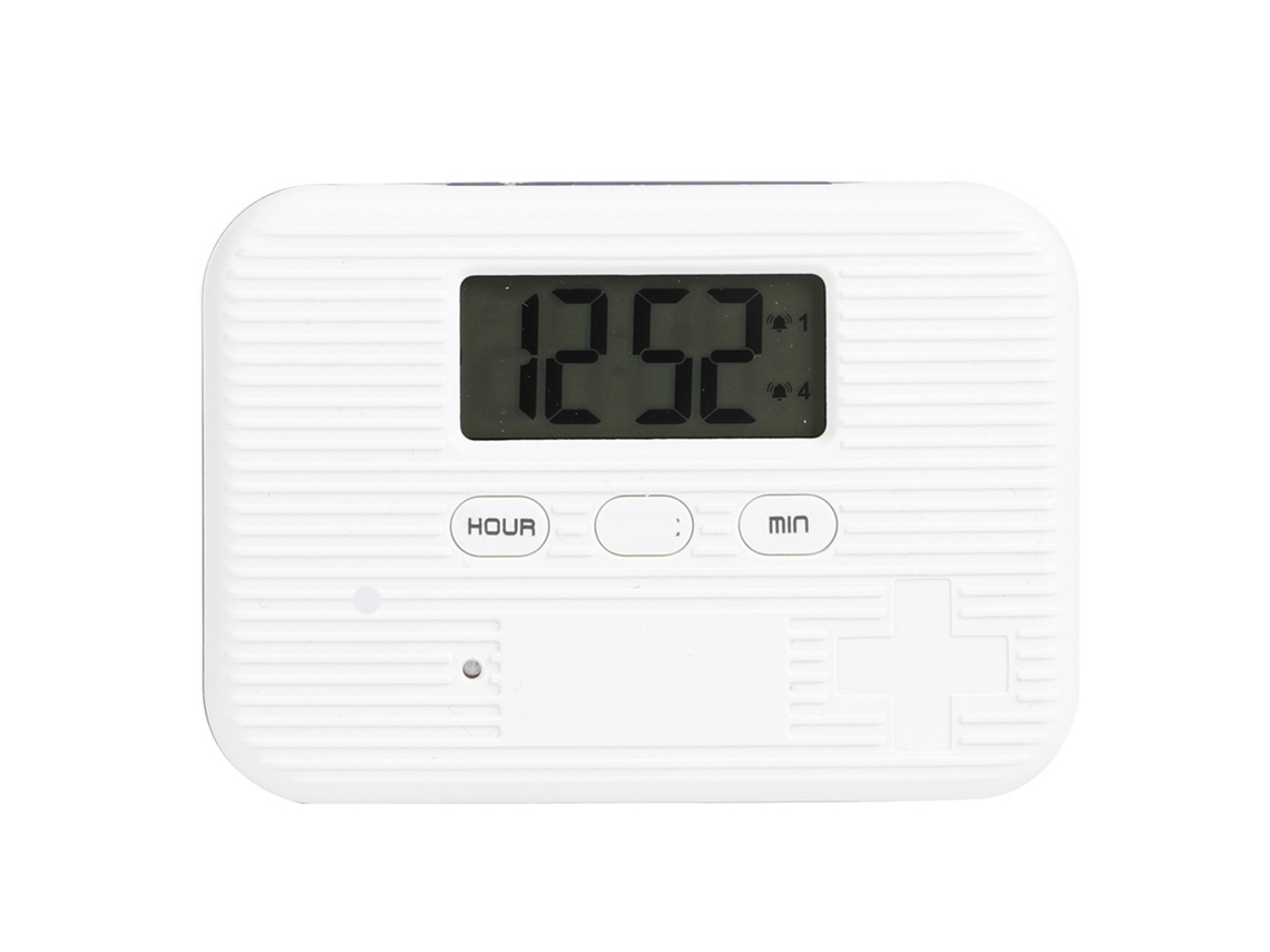 Caixa de Pílulas Eletrônica Caixa de Pílulas com Timer Eletrônico EOOCOO (lembrete Inteligente Programado, Lembrete com Alarme de Vibração)