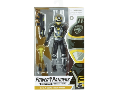 Figura de Ação  S.P.D. A-Squad Yellow Ranger Lightning Collection (Idade Mínima: 4 anos)