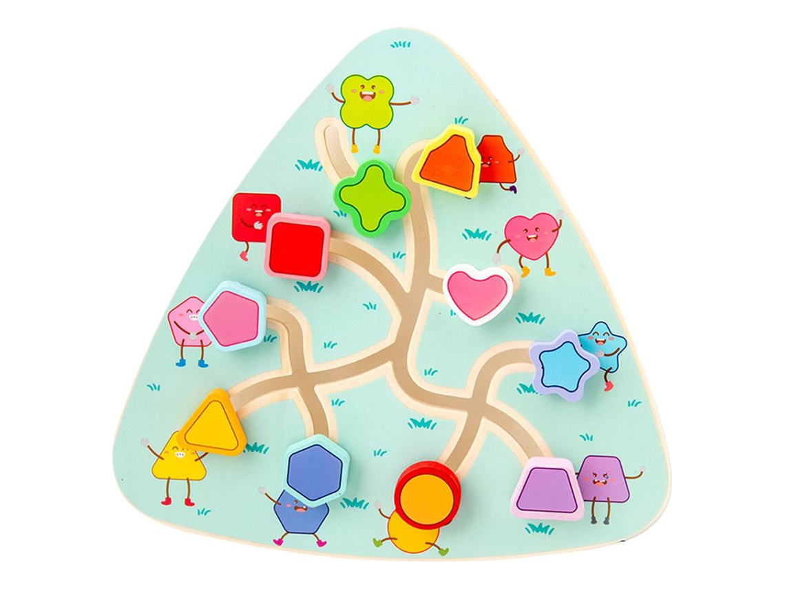 Jogo De Quebra Cabeça De Labirinto De Madeira Slowmoose