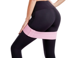 3pcs Conjunto De Bandas De Resistência Com Corda Elástica Para Exercícios Academia Yoga Treino Bunda