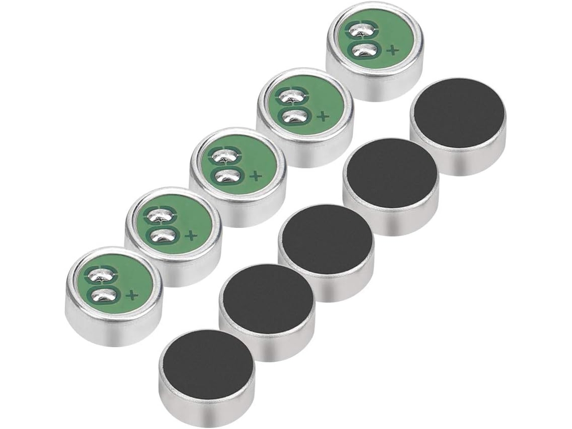 Embalagem Com 10 Microfones De Eletreto, Mini Microfones Omnidirecionais