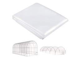 Cobertura de Estufa de Plástico, lona para Proteção de Plantas, resistente a Uv, impermeável, 7x8 M BTFORUS