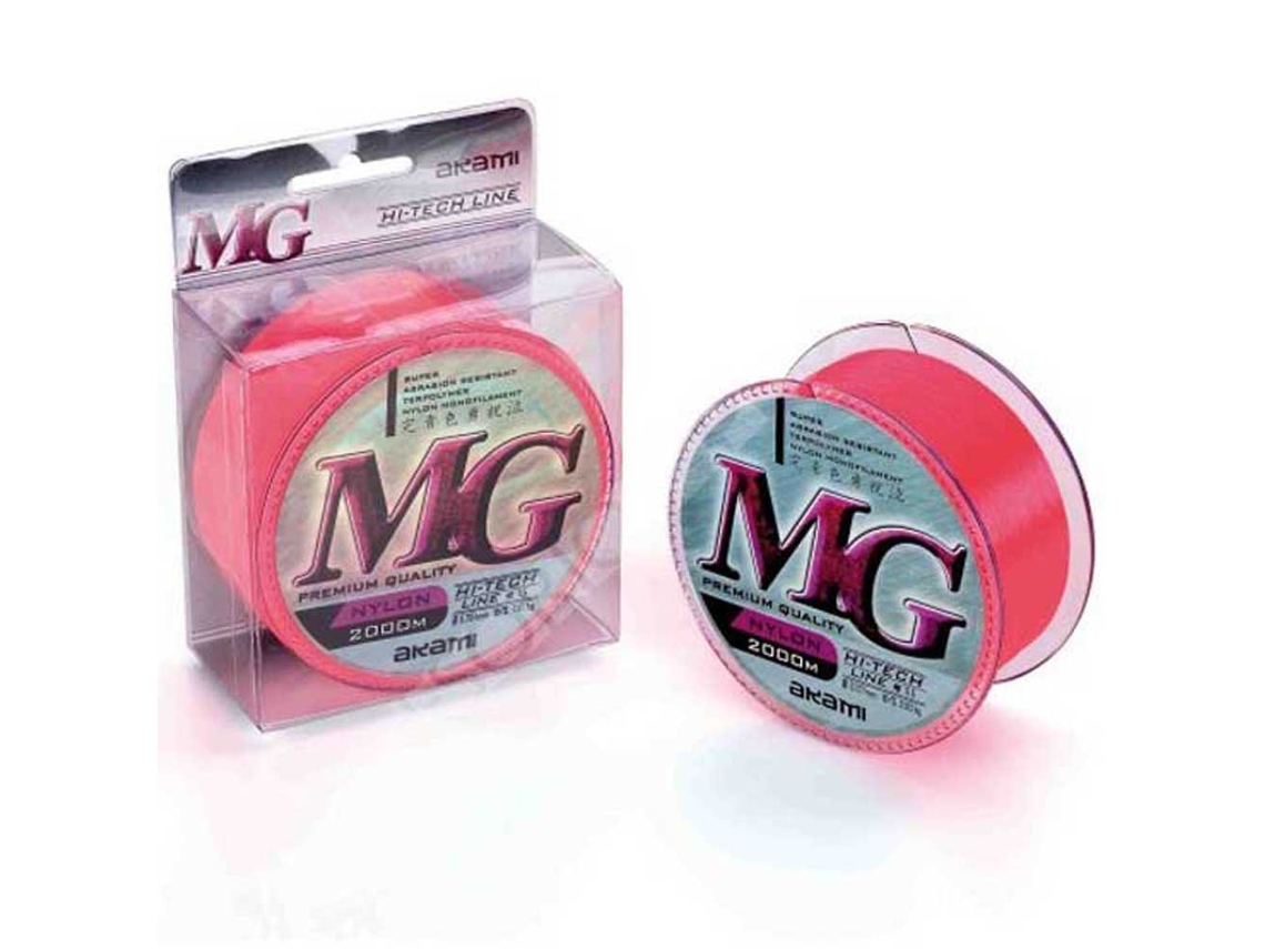 Monofilamento Mg Line 2000 M Vermelho 0.120 Mmakami