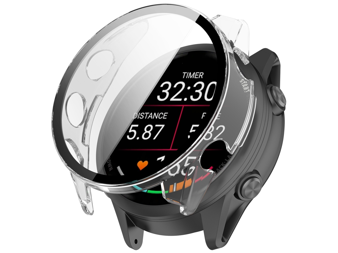 Capa para Garmin Forerunner 970 Película Temperada Transparente GERTIZ