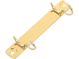 Jojofuny Inserções Para Fichário De 2 Argolas Com Clipe Metal E Design Destacável Parafuso, Cadernos Folhas
