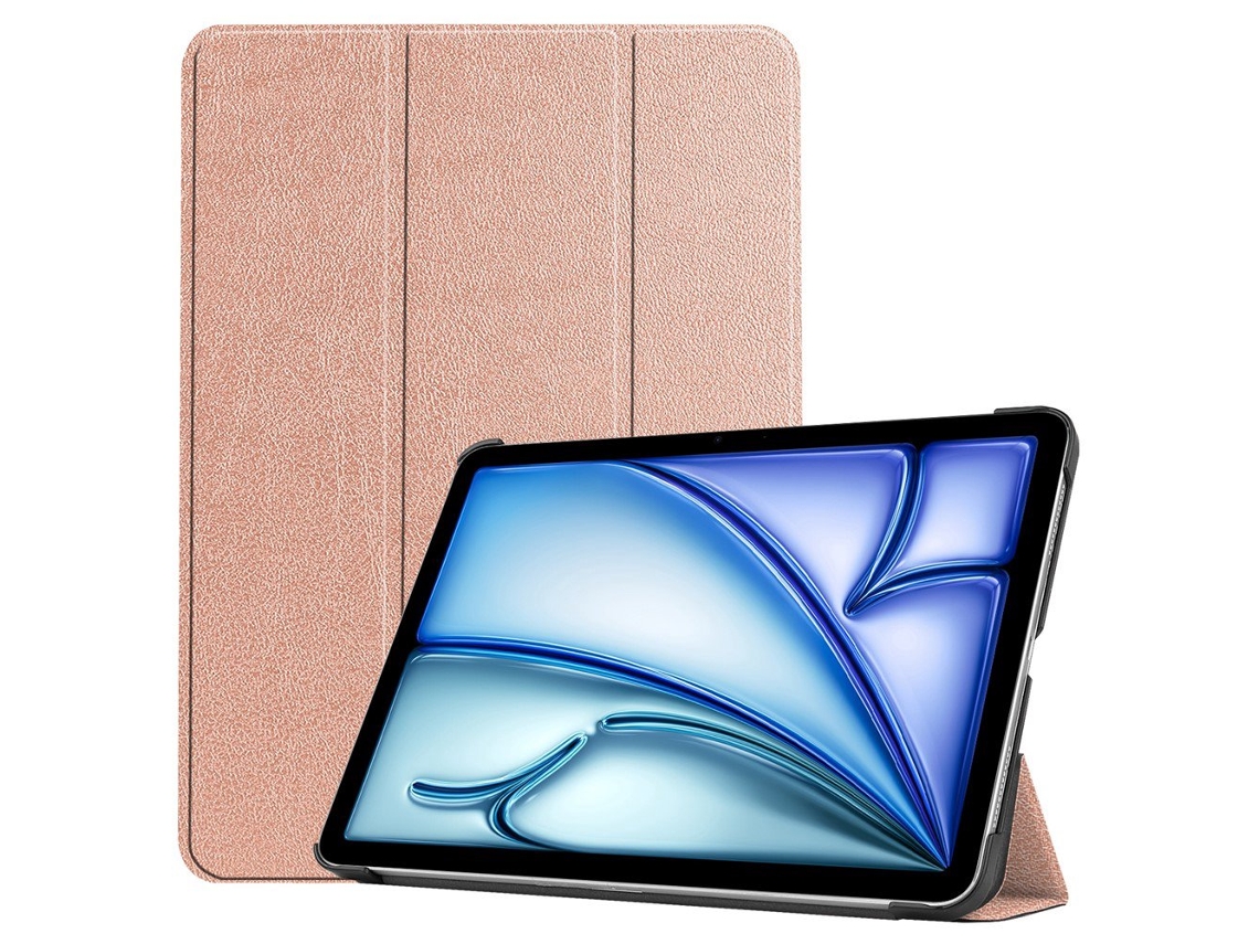 Capa dupla para iPad Air 11'' M4 2026, rosa
