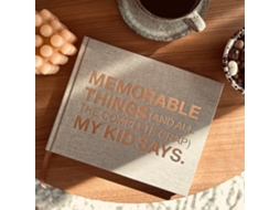 Coisas Memoráveis​​ Que Meu Filho Diz(em Inglês)(capa Dura, Inglês) BRILVIBERA (e Todas as Besteiras)