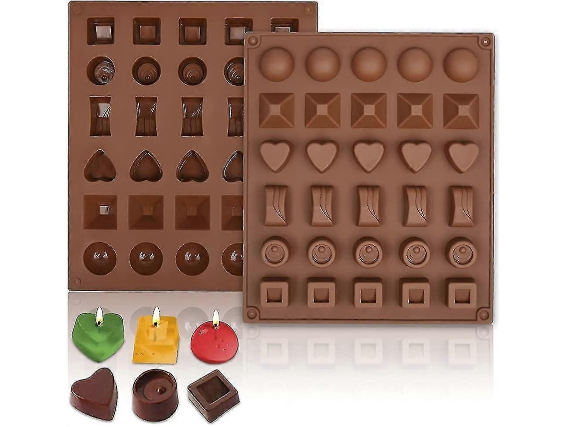 Molde De Chocolate Em Silicone, Caseiro, Diy