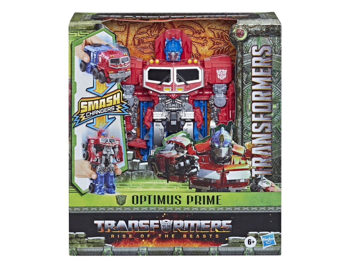 Figura TRANSFORMERS Rise Of The Beasts Smash Changer Optimus Prime (Idade Mínima Recomendada: 6 anos)