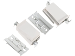 Conjunto De 4 Suportes Parede Em Abs Com Para Armários Cozinha,