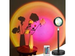 Luminária Sunset com Controle Remoto e 16 Cores BRILVIBERA