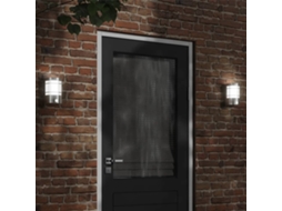 Vidaxl Candeeiros Parede P/ Exterior C/ Sensor 2pcs Aço Inox. Prateado