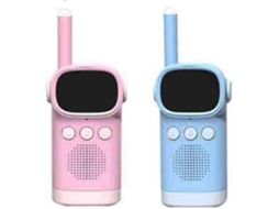 Walkie talkie Infantil, Alcance de 3 Km, Brinquedo Crianças Natal AQUAFORGE