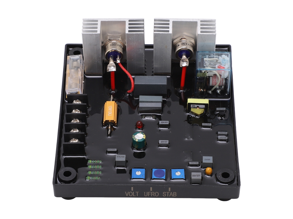 Regulador Automático de Voltaje Avr Entrada 195 265v Saída 0 115v Cc para Motor Sem Escobillas S/MARCA