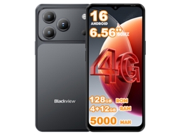 Smartphone Blackview Wave 7c 4g 6.56" 4gb 128gb 5000mah Android 16 Dual Sim Preto