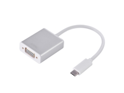 Adaptador (type-c Para Vga, Conversão Hd 1080p)