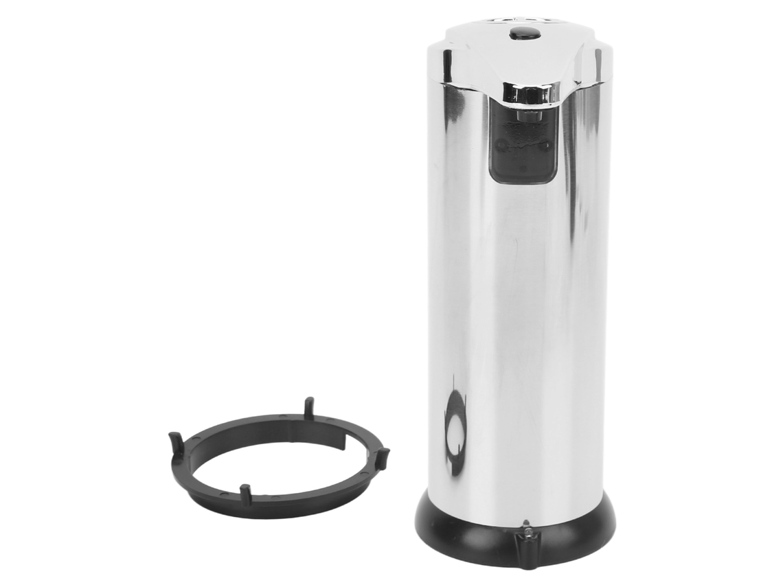 Dispensador de Sabão Automático Sem Toque com Sensor Infravermelho em Aço Inoxidável para Banheiro | S/MARCA
