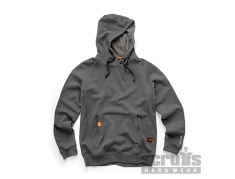 SCRUFFS T55411 Sudadera Con Capucha Eco Worker Color Gris