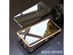 Capa de Telefone EOOCOO (magnet King Transparente Dourado)