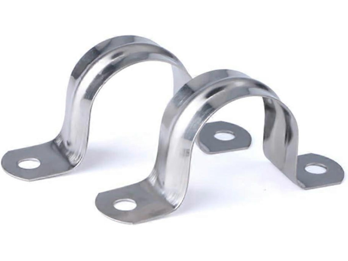 Abrazadera Em U De Aço Inoxidável 304 Para Tubos De 40mm Anel Conector Clip De Tubo Sela De Montagem Fixador 16 Peças