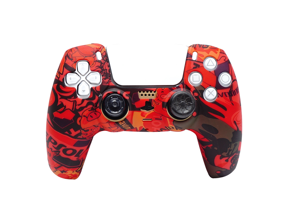 Capa Comando Para Ps5 Capa De Silicone Antiderrapante Controle Cuich