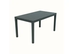 Mesa Rectangular IPAE-PROGARDEN Preto (138x78x72Ccm)