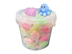 Primerox 36pcs Brinquedos de Mordida com Caixa de Armazenamento para Aliviar Estresse Coloridos